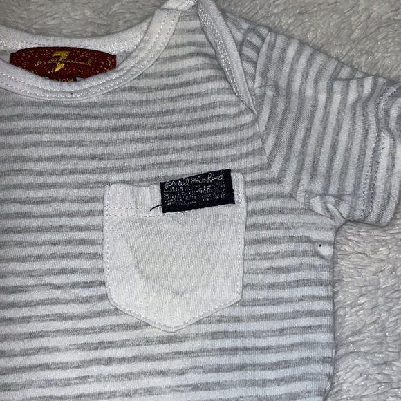 (2 for $10) 7 for all mankind bodysuit - Picture 4 of 6